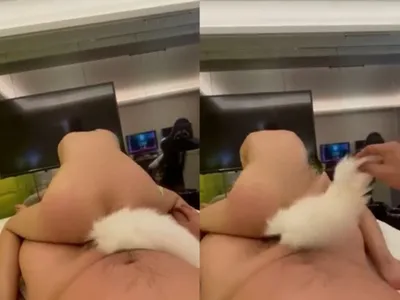 Sau khi đá trứng cút rung cô bé, còn bị bắt mút cây hàng mỏi miệng.